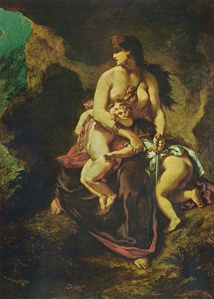 Eugene Delacroix Medea